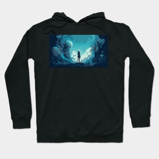 Sci Fi Art - Worlds Beyond Hoodie